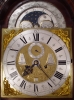 A Dutch burr walnut striking longcase clock Adriaan de Baghijn Amsterdam circa 1740