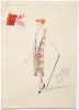 Charles LeMaire, Original Art Deco costume designs for George Gershwins Broadway musical 'Tell me More', 1920s - Charles LeMaire