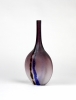 Alfredo Barbini, Elegant purple 'Scavo' bottle, Murano, design 1960s - Alfredo Barbini