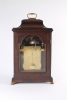 A rare German mahogany table clock of 8-day duration by Peter Behrens Schleswig, circa 1770.