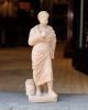 Terracotta statue of the Lateran Sophocles by Giorgio Sommer