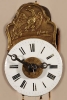 A miniature German Black Forest alarm so-called 'Sorg' wall timepiece, circa 1840