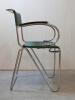Willem Hendrik Gispen, diagonal chair of steel, bakelite and canvas, ca. 1935 - Willem Hendrik (W.H.) Gispen