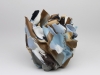 Babs Haenen, Vase ‘La resurrection automnale’, Porcelain with pigments and glaze, 1996 - Babs Haenen