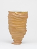 Johan van Loon, Keramische vaas met zandkleurig glazuur, 1991 - Johan van Loon