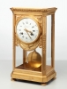 A fine French bronze ‘four glass’ table regulator by Robin, circa 1880