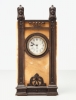 A German ‘Art Deco’ bronze and marble mantel clock by Junghans, circa 1920