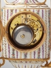 Rare French porcelain and gilt bronze mantel clock by Godon, circa 1785