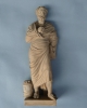 Terracotta statue of the Lateran Sophocles by Giorgio Sommer