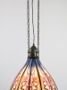 De Nieuwe Honsel, Amsterdam School hanging lamp with top light, model D218, 1920s - De Nieuwe Honsel