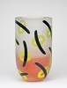 Olaf Stevens for Glass Factory Leerdam, Unique vase, executed by Arie van Loopik, 1993 - Olaf Stevens