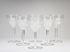 W.J. Rozendaal for Kristalunie Maastricht, Six 'Spectrum' wine glasses, 1928 - Willem Jacob (W.J.) Rozendaal