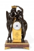 An important French ‘Amor and Psyche’ mantel clock, design by Claude Michallon, circa 1800