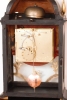 A small Swiss Louis XVI ebonised quarter striking bracket clock, DuComun, circa 1780