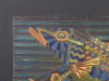 Marie Kuyken, Cloisonné panel with image of three fish in wooden frame, executed by Firma Kuyken, Haarlem, 1918 - Marie Kuyken