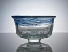 A.D. Copier, Unique bowl with enclosed bubbles and blue decoration, North Sea series, 1979, De Oude Horn - Andries Dirk (A.D.) Copier