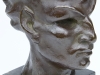 Adrianus Remiëns, Bronze head of a faun on a marble pedestal, 1920s - Adrianus Remiëns