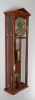 A good Austrian mahogany inlaid 'Dachluhr' regulator timepiece, circa 1840.