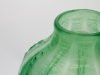 A.D. Copier, Unique green vase with tin crackle, Glass Factory Leerdam, 1929-1930 - Andries Dirk (A.D.) Copier