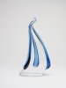 Neil Wilkin, Unique glass object 'Cornucopia Turquoise', Glass Factory Leerdam, 1995 - Neil Wilkin