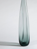 A.D. Copier, Unique tall grey bottle, Glass Factory Leerdam, 1941 - Andries Dirk (A.D.) Copier