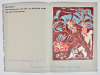 Hildo Krop, Een zevental nieuwjaarskaarten, Houtsnede op papier, 1952-1966 - Hildo (H.L.) Krop