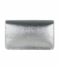 Fendi Tube Wallet On Chain in Silver Leather - Fendi