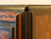 Louis Bogtman, Gebatikt houten boekenkast, Kunstnijverheidsatelier Bogtman, Hilversum, jaren '20 - Louis Bogtman