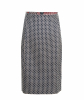 SS 2010 Dries van Noten Silk Geometric Print Skirt Suit - Dries van Noten