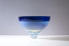Willem Heesen, Unique glass bowl on foot, Studio De Oude Horn, 1986. - Willem Heesen H.