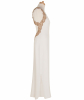 Marchesa Gold-tone Embroidery Ivory GownMarchesa Embroidered Gown - Marchesa