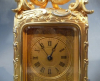 Exclusive gilt bronze portable coach clock, by Lawson & Son, Paris, France circa 1890.