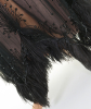 Spero Villioti Couture Cocktail Gown – Black, Handcrafted Elegance - Spero Villioti