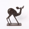 A French Art Deco bronze of a young deer, circa 1930.