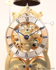An English brass striking skeleton clock, Rippin Spalding, circa 1830