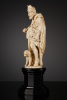 French Ivory Statuette of a Hurdy Gurdy Man