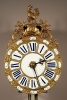 A French brass striking alarm lantern clock, second quarter 18th Century