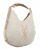 Yves Saint Laurent Canvas Mombasa Deerhorn Hobo Bag - Yves Saint Laurent