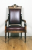 An historical important armchair from the townhall of the Dutch city The Hague.