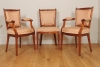A set of eight Dutch mahogany dining chairs, circa 1800
