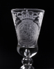 Goblet with the crowned arms of the Stadholder Prince Willem IV