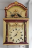 A rare German Black Forest musical organ wall clock with bird automaton, circa 1820