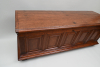 Dutch oak five-panel chest.