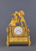 A large ormolu bronze Empire mantel clock Tarault à Paris