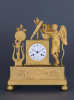 A French ormolu bronze mantel clock Le Paute à Paris