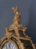 A large French Louis XV Boulle console clock with quarter striking mechanism 'Antoine Pelletier à Paris