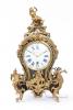 Een kleine Franse Louis XV boulle consoleklok, Melot A Paris, circa 1750