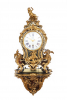 A small French Louis XV Boulle bracket clock, Melot A Paris, circa 1750.