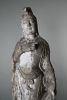 A Chinese white marble Guanyin