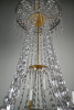 A cristal chandelier